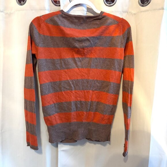 Gap Cardigan Womens Small Striped Alpaca Blend Academia Y2K Preppy 19054 - Picture 2 of 10